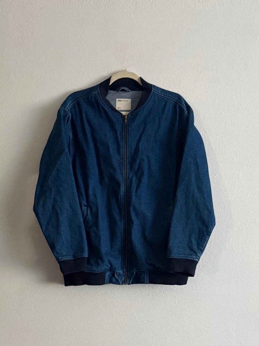 ASOS Denim Bomber Jacket